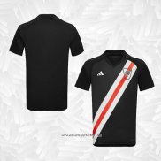 Camiseta Pre Partido del River 2023 Negro