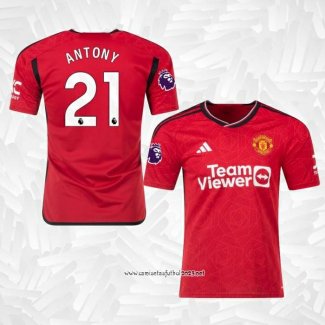 Camiseta 1ª Manchester United Jugador Antony 2023-2024