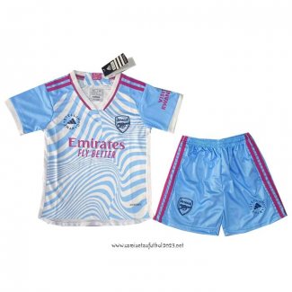 Camiseta 2ª Arsenal WFC 2023-2024 Nino