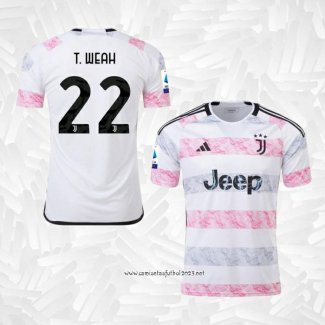 Camiseta 2ª Juventus Jugador T.Weah 2023-2024