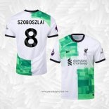 Camiseta 2ª Liverpool Jugador Szoboszlai 2023-2024