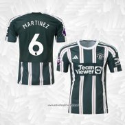 Camiseta 2ª Manchester United Jugador Martinez 2023-2024