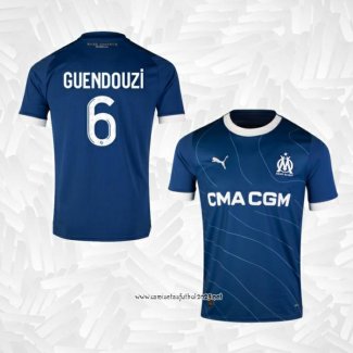 Camiseta 2ª Olympique Marsella Jugador Guendouzi 2023-2024