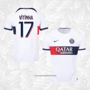 Camiseta 2ª Paris Saint-Germain Jugador Vitinha 2023-2024