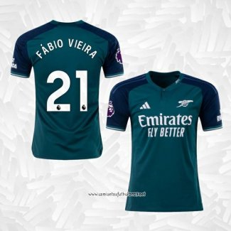 Camiseta 3ª Arsenal Jugador Fabio Vieira 2023-2024