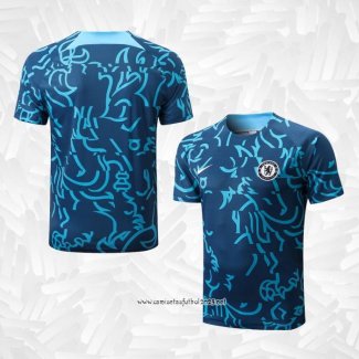 Camiseta de Entrenamiento Chelsea 2022-2023 Azul