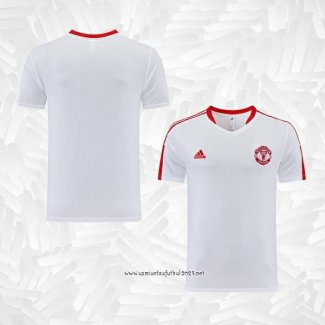 Camiseta de Entrenamiento Manchester United 2023-2024 Blanco