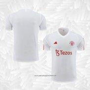 Camiseta de Entrenamiento Manchester United 2023-2024 Blanco