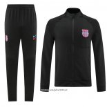 Chandal de Chaqueta del Barcelona 2022-2023 Negro