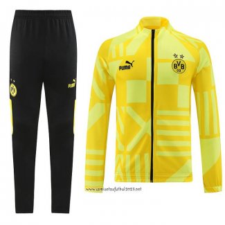 Chandal de Chaqueta del Borussia Dortmund 2022-2023 Amarillo