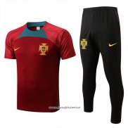 Chandal del Portugal 2022-2023 Manga Corta Rojo