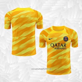 Camiseta Paris Saint-Germain Portero 2023-2024 Amarillo