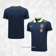 Camiseta Polo del Brasil 2023-2024 Azul