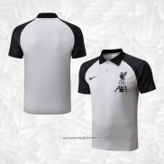 Camiseta Polo del Liverpool 2022-2023 Gris