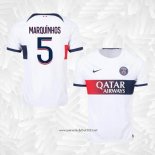 Camiseta 2ª Paris Saint-Germain Jugador Marquinhos 2023-2024