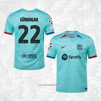 Camiseta 3ª Barcelona Jugador Gundogan 2023-2024