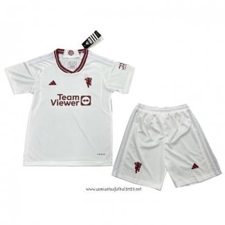 Camiseta 3ª Manchester United 2023-2024 Nino