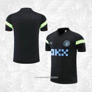 Camiseta de Entrenamiento Manchester City 2022-2023 Negro