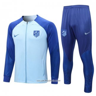 Chandal de Chaqueta del Atletico Madrid 2022-2023 Azul