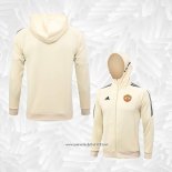 Chaqueta con Capucha del Manchester United 2023-2024 Amarillo