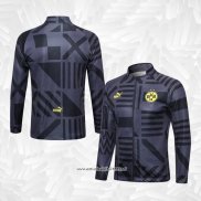 Chaqueta del Borussia Dortmund 2022-2023 Negro y Gris