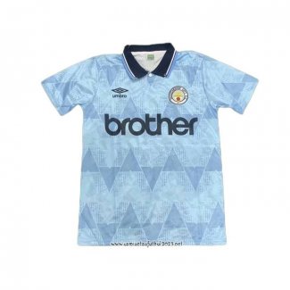 Retro Camiseta 1ª Manchester City 1989