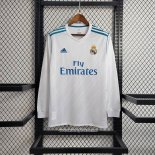 Retro Camiseta 1ª Real Madrid 2017-2018 Manga Larga