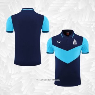 Camiseta Polo del Olympique Marsella 2022-2023 Azul Marino