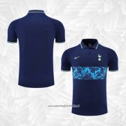 Camiseta Polo del Tottenham Hotspur 2022-2023 Azul Oscuro