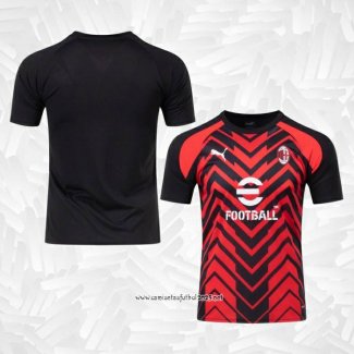 Camiseta Pre Partido del AC Milan 2023 Rojo