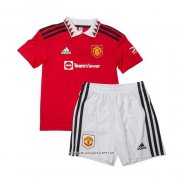 Camiseta 1ª Manchester United 2022-2023 Nino