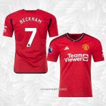 Camiseta 1ª Manchester United Jugador Beckham 2023-2024