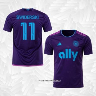 Camiseta 2ª Charlotte FC Jugador Swiderski 2023-2024