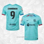 Camiseta 3ª Barcelona Jugador Lewandowski 2023-2024