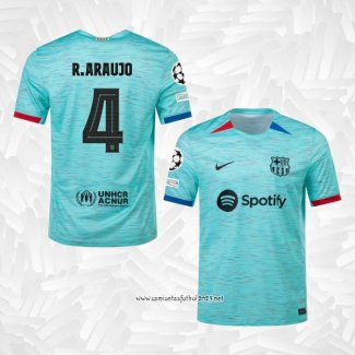 Camiseta 3ª Barcelona Jugador R.Araujo 2023-2024