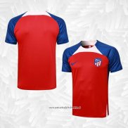 Camiseta de Entrenamiento Atletico Madrid 2023-2024 Rojo