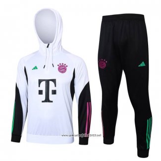 Chandal de Sudadera del Bayern Munich 2023-2024 Nino Blanco