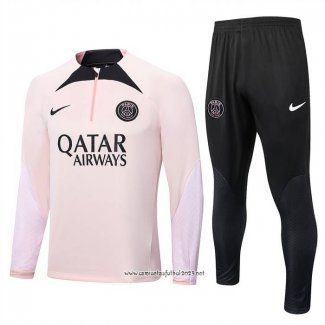 Chandal de Sudadera del Paris Saint-Germain 2022-2023 Rosa