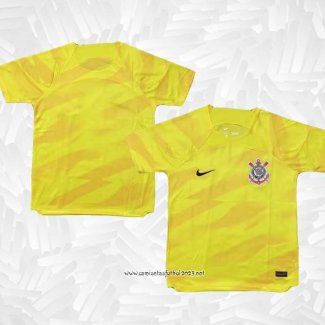 Camiseta Corinthians Portero 2023 Amarillo Tailandia