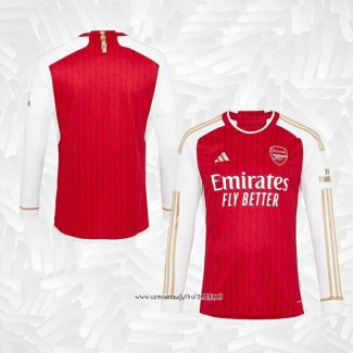 Camiseta 1ª Arsenal 2023-2024 Manga Larga