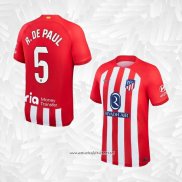 Camiseta 1ª Atletico Madrid Jugador R.De Paul 2023-2024