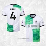 Camiseta 2ª Liverpool Jugador Virgil 2023-2024