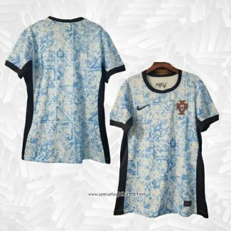 Camiseta 2ª Portugal 2024 Mujer