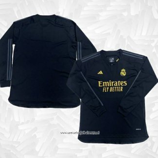 Camiseta 3ª Real Madrid 2023-2024 Manga Larga