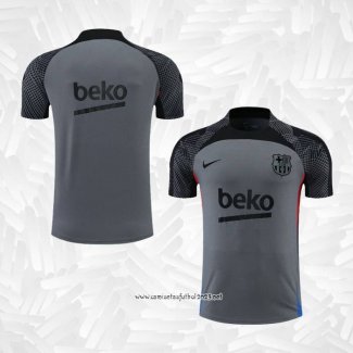 Camiseta de Entrenamiento Barcelona 2022-2023 Gris