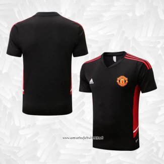 Camiseta de Entrenamiento Manchester United 2022-2023 Negro