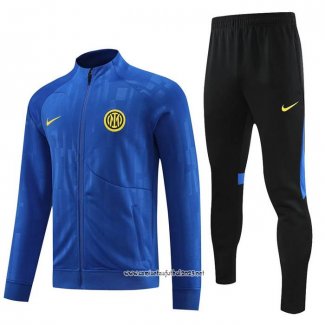 Chandal de Chaqueta del Inter Milan 2023-2024 Azul