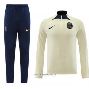 Chandal de Sudadera del Paris Saint-Germain 2023-2024 Amarillo