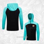 Chaqueta con Capucha del Barcelona 2022-2023 Azul y Negro