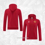 Chaqueta con Capucha del Manchester United 2022-2023 Rojo